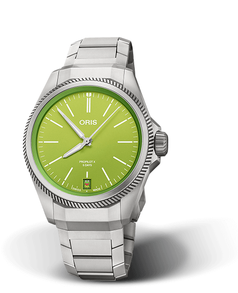 ORIS ProPilot X Kermit Edition 01 400 7778 7157-Set