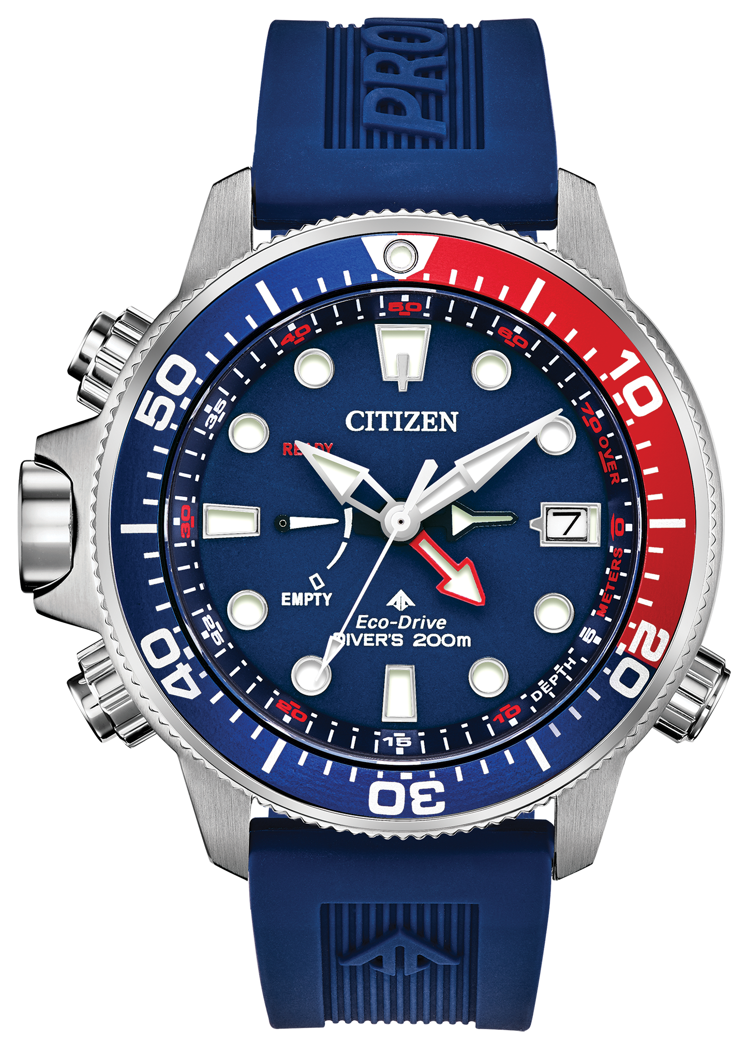 CITIZEN Eco-Drive Promaster Aqualand 200M Dieptemeter BN2038-01L