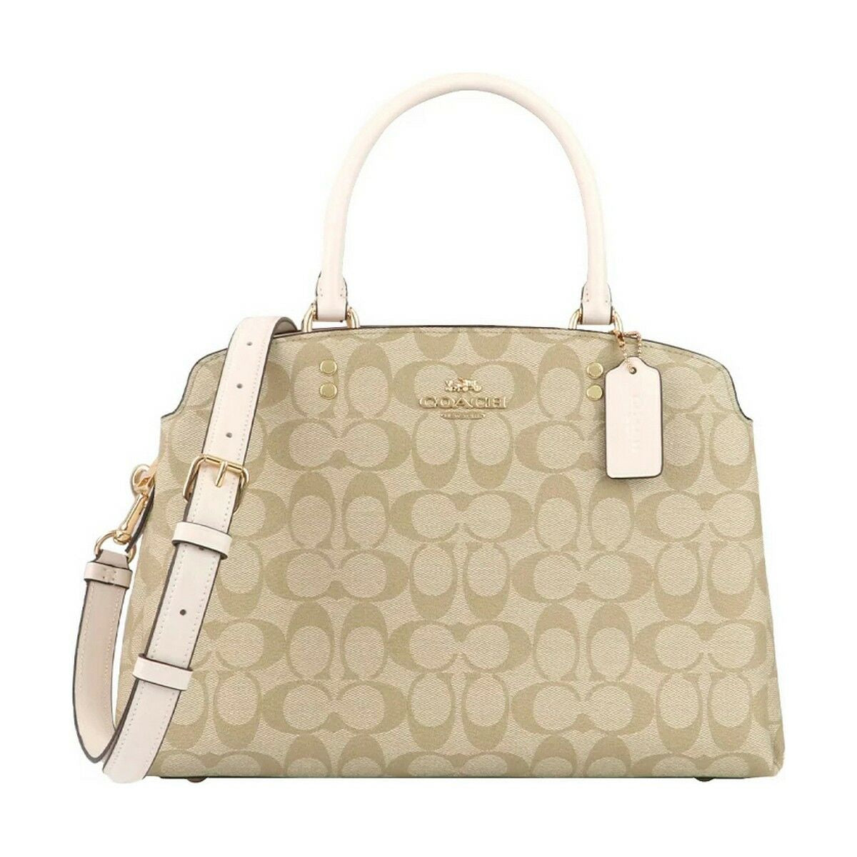 Women's Handbag Coach 91495-IMDQC 30 x 23 x 12 cm Brown-0