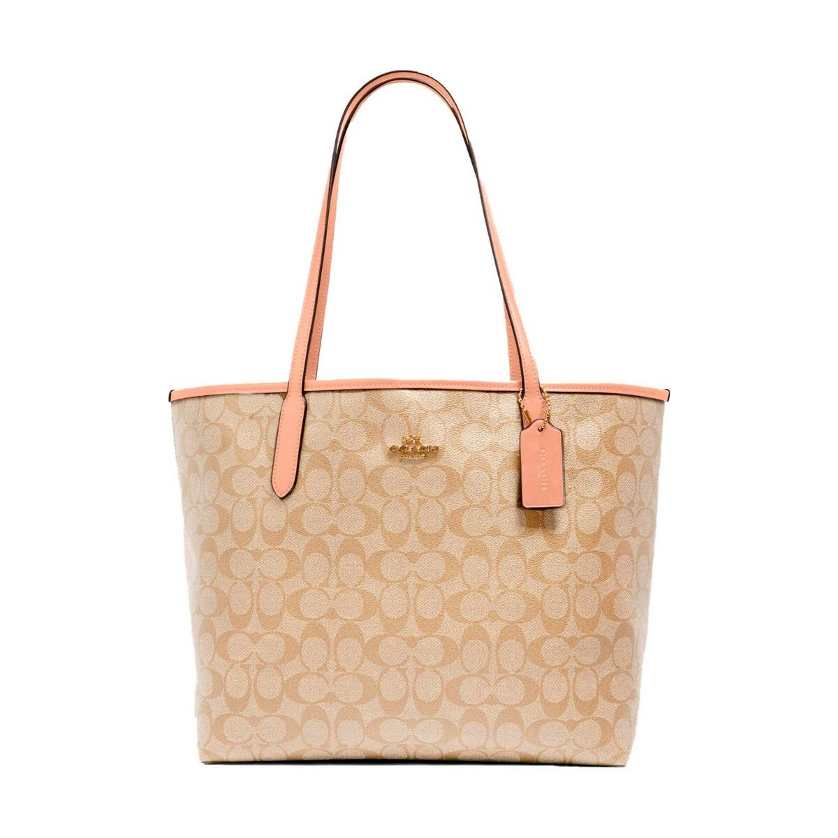Women's Handbag Coach 5696-IMTYF 47 x 30 x 15 cm Brown-1