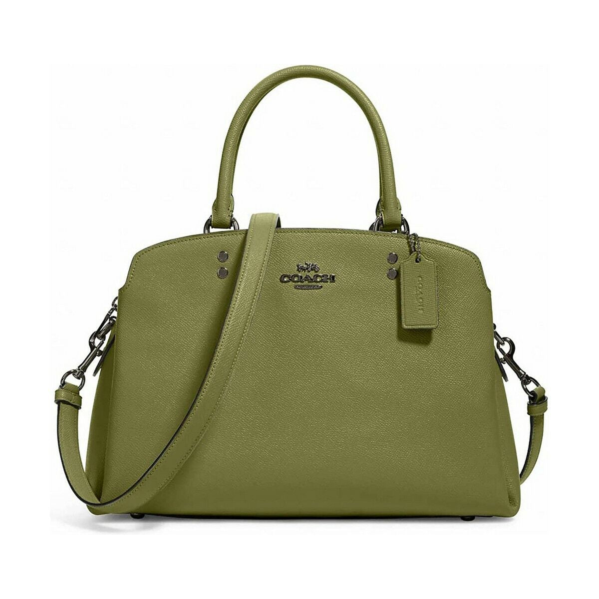 Women's Handbag Coach 91493-QBCCF 30 x 23 x 12 cm Green-5