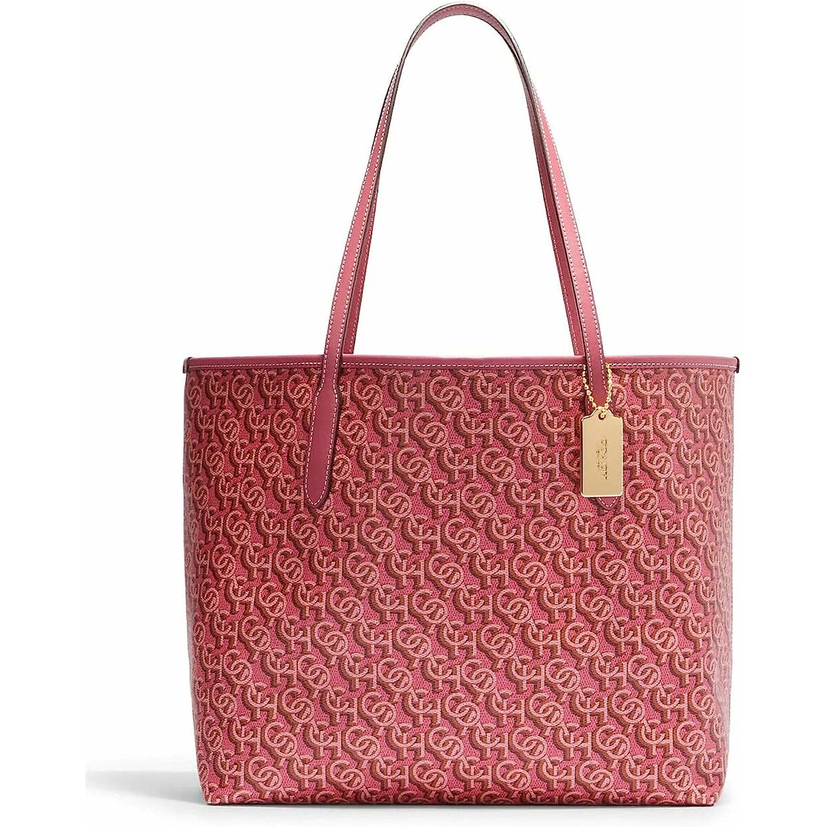 Women's Handbag Coach CF342-IMROU Pink 48 x 28 x 15 cm-0