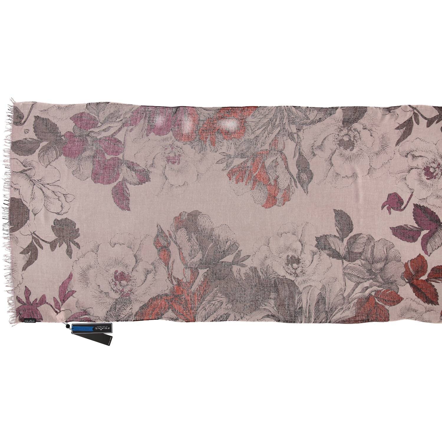 V. Fraas Pure Viscose “Color Me Floral” Scarf – Made in Italy - ZETA Shop