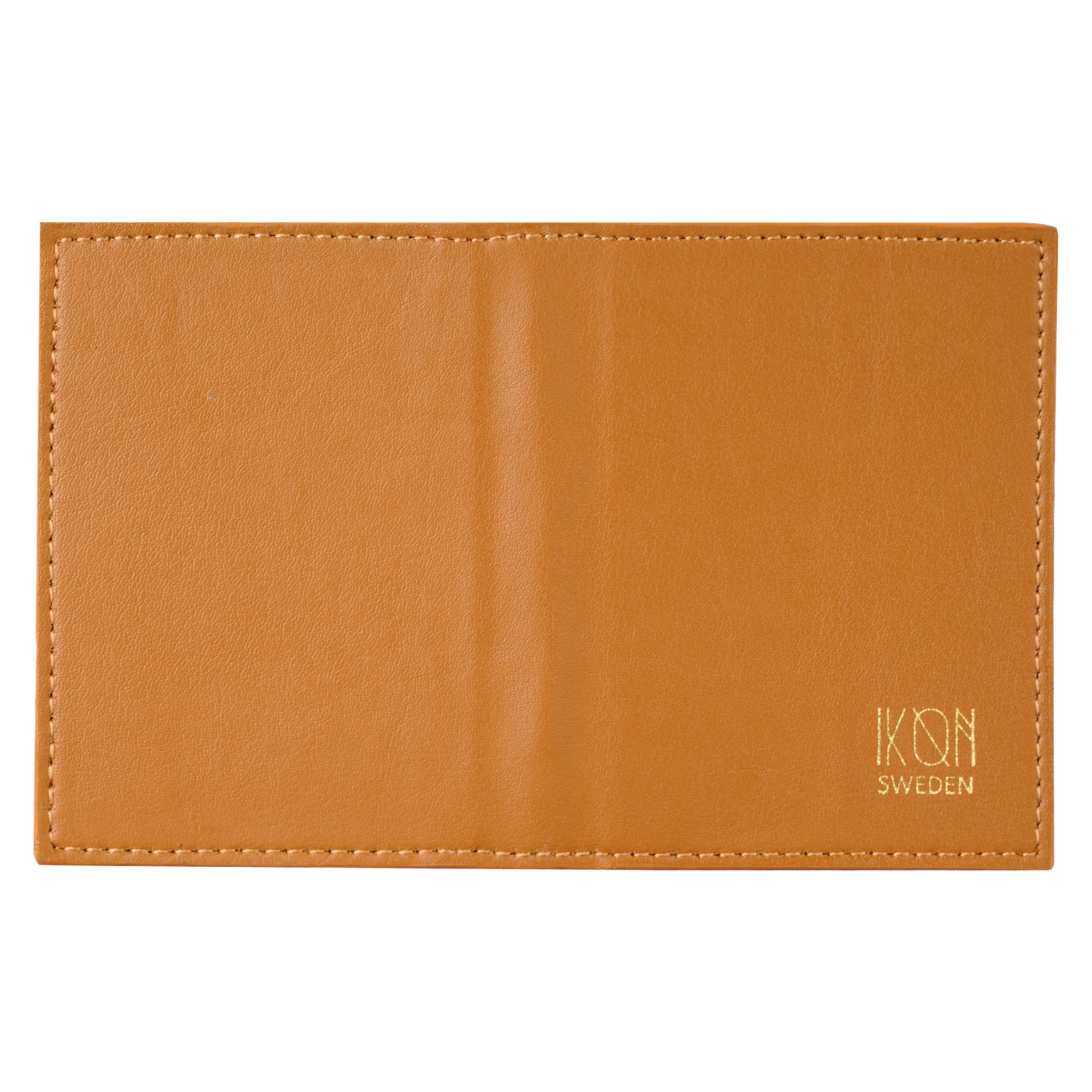 Cactus Leather BiFold Card Wallet - Cognac-3