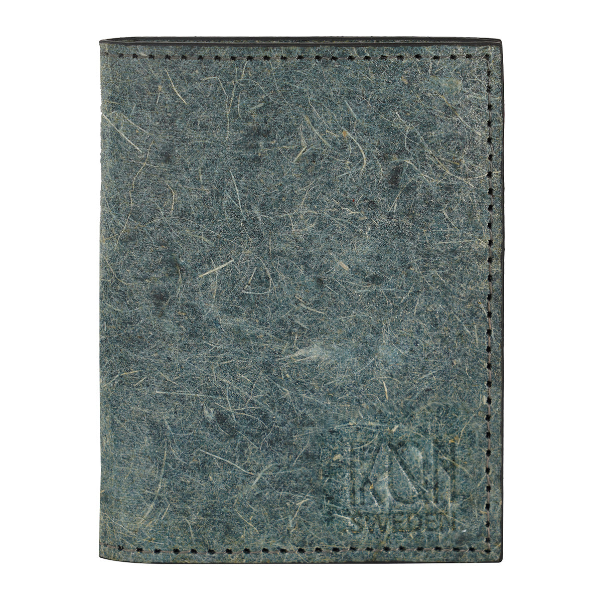 Coconut Leather BiFold Card Wallet - Ocean Green-0